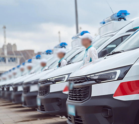 门源服务车队展示