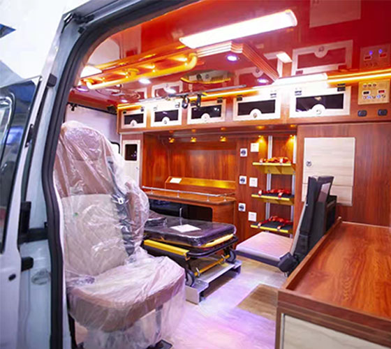 门源车辆内部展示